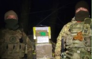 Наши бойцы получили подарки на новый год