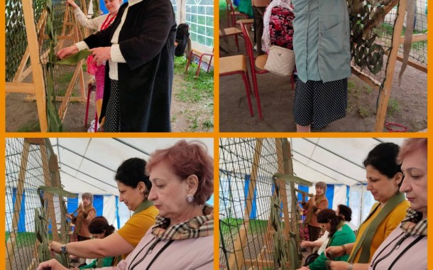 Плетем сети для бойцов