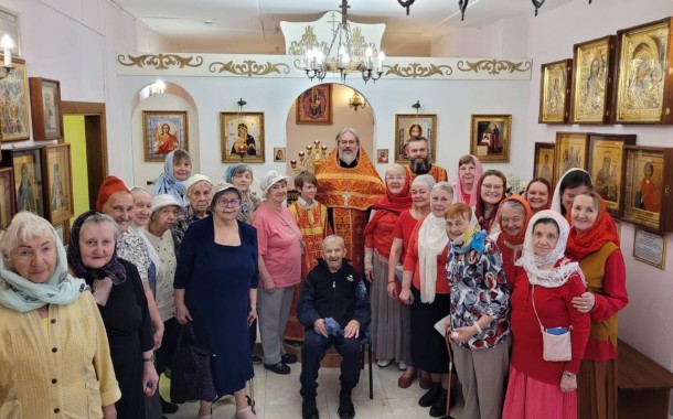 В Социальном жилом доме «Марьино» прошел праздничный молебен