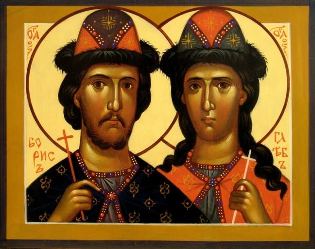 Память святых страстотерпцев Бориса и Глеба
