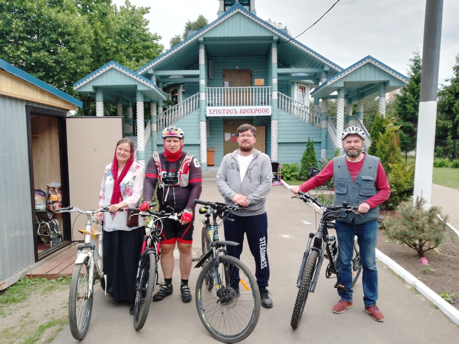 Первый паломнический велопробег