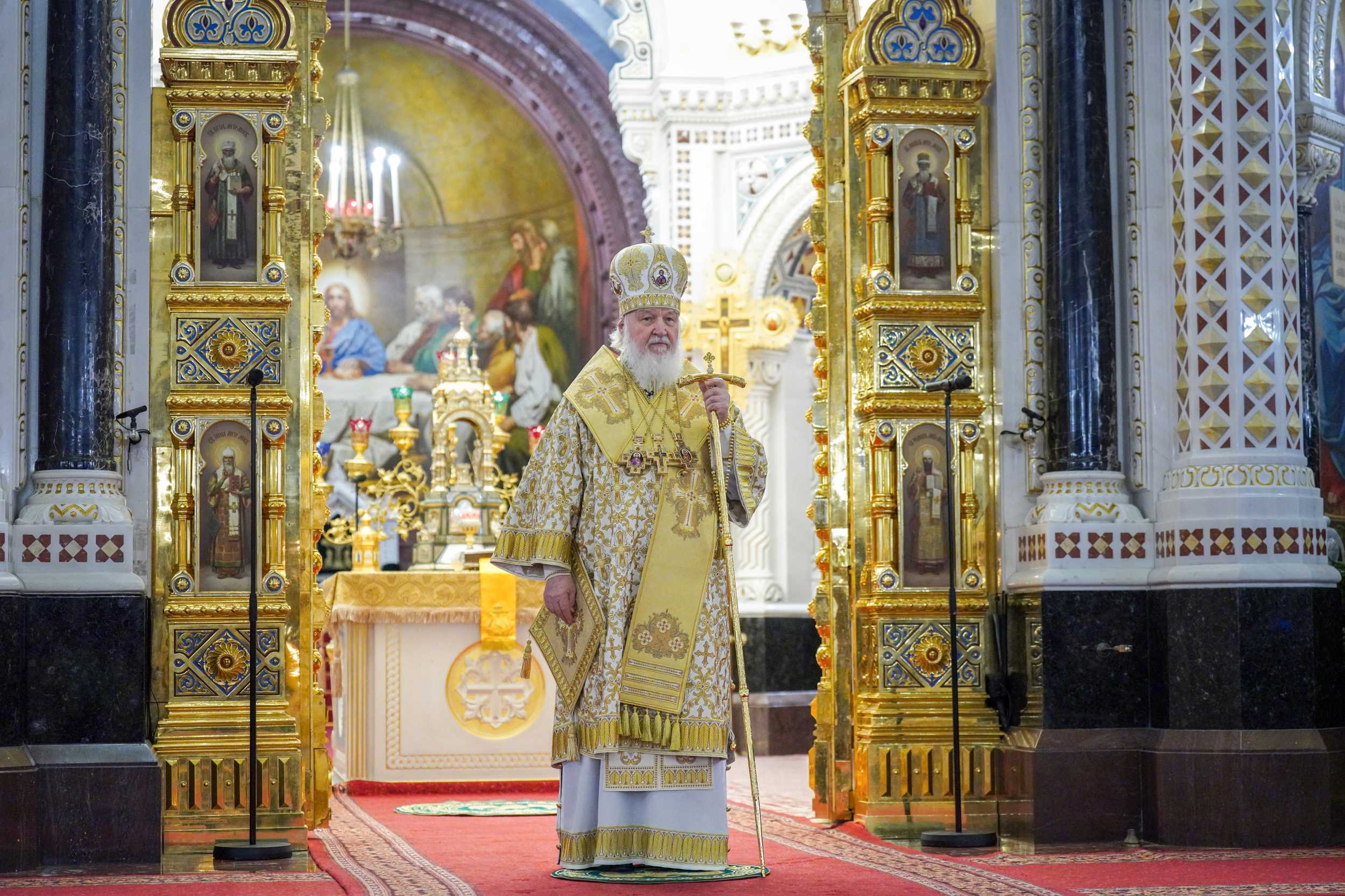 В канун Нового года Святейший Патриарх Кирилл совершил молебное пение на новолетие...