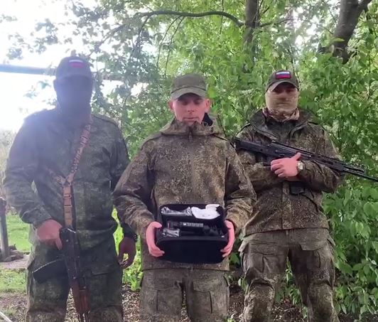 Благодарность от бойцов 136 ОМСБР Зенитного дивизиона противовоздушной обороны