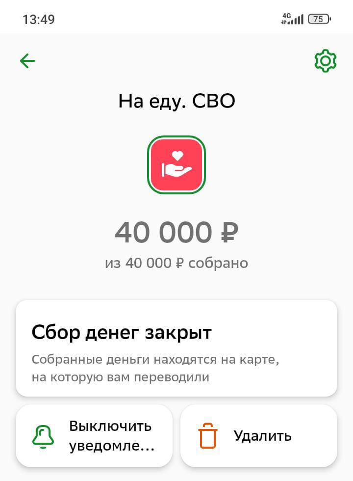 Сбор на еду КРОНИДОВ для полка 1431 закрыт