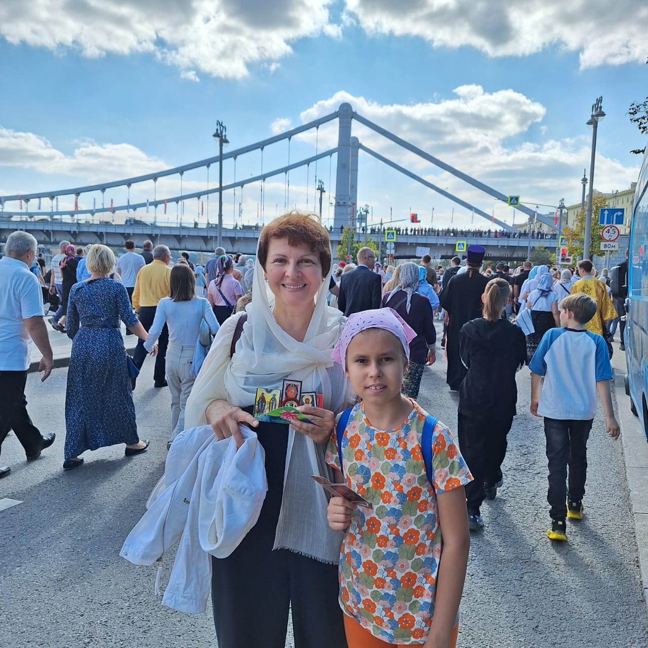 Прихожане храма Жен-Мироносиц приняли участие в Крестном ходе